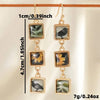 Vintage Artistic Style Multi-Layer Sunflower Earrings