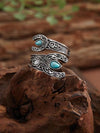 Bohemian Turquoise Couple Ring
