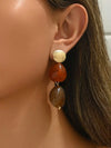 Bohemian Gold Drop Earrings