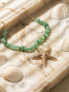 Bohemian Natural Stone Starfish Necklace
