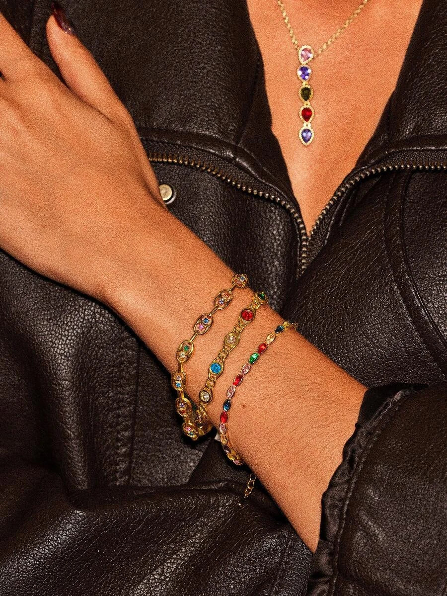 Glisma Gold-Plated Chain Bracelet