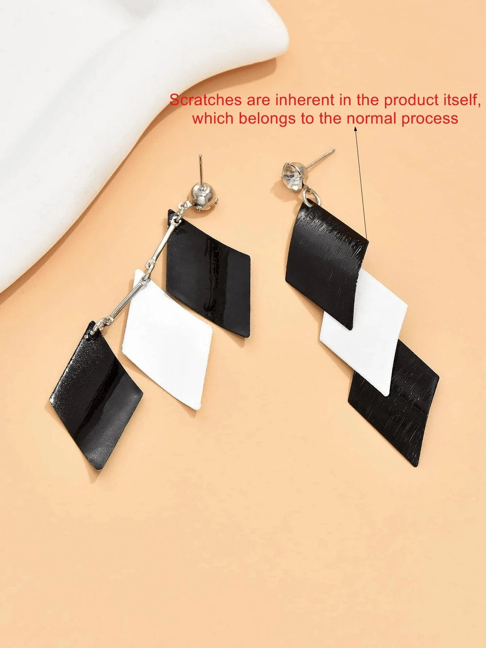 Korean Retro Leaf Tassel Earrings