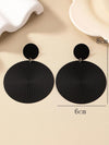 Exaggerated Geometric Drop Earrings