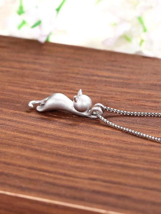 Cute Cat Pendant Necklace