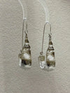 Asymmetrical Geometric Curved Stud Earrings