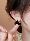 Vintage Round Hoop Earrings