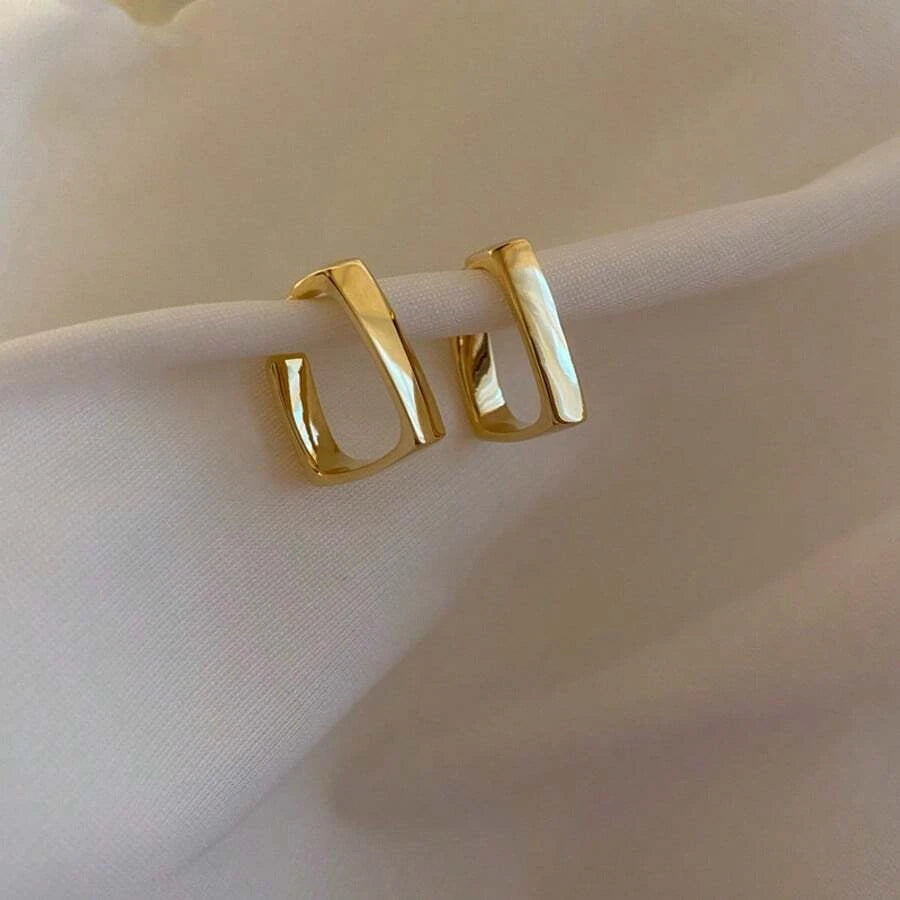 14pcs Vintage Metal Earrings Set, Niche Elegant Earrings For Daily Wear, Gift For Women
