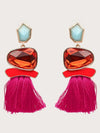 Juran Tassel Drop Earrings