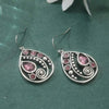 Vintage Bohemian Silver Dangle Earrings
