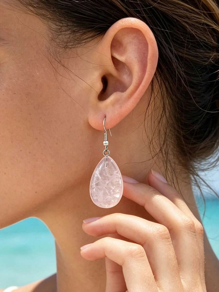 Bohemian Turquoise Water Drop Earrings