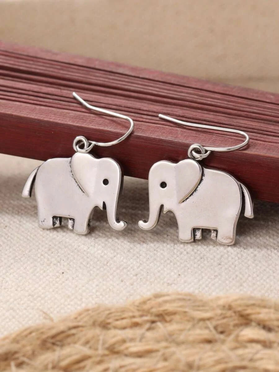 Vintage Bohemian Animal Pendant Earrings