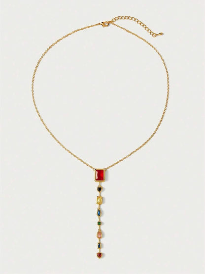 Glisma Gold Pendant Necklace