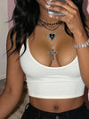 Vintage Gothic Black Pearl Necklace Set