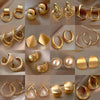 14pcs Vintage Metal Earrings Set, Niche Elegant Earrings For Daily Wear, Gift For Women