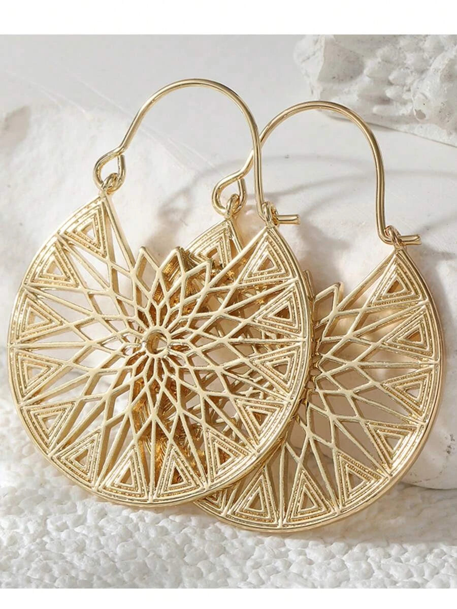 Classic Copper Hoop Earrings