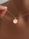 Gold Cross Pendant Necklace