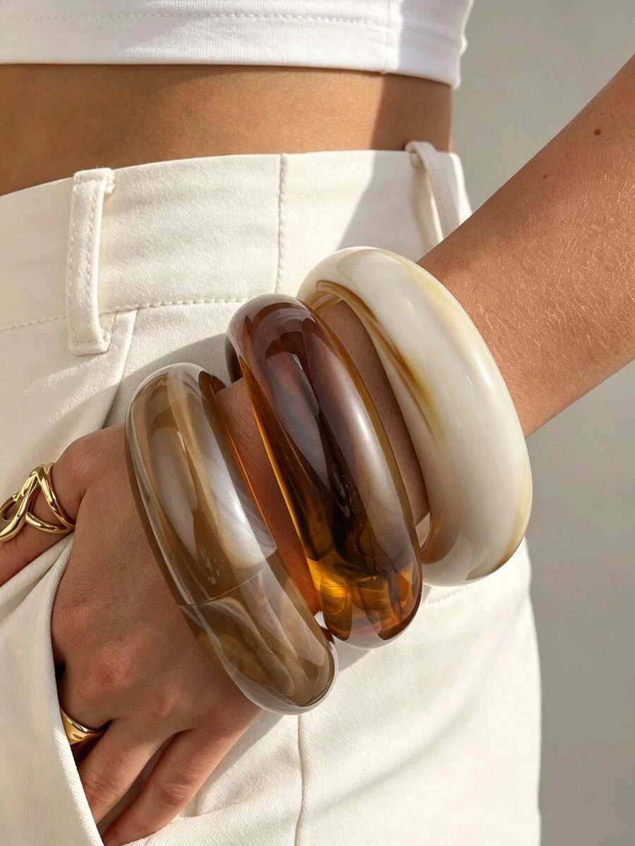 Maillard Color Palette Bracelet Set