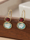 Retro Minimalist Geometric Drop Earrings