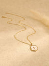 Gold Cross Pendant Necklace
