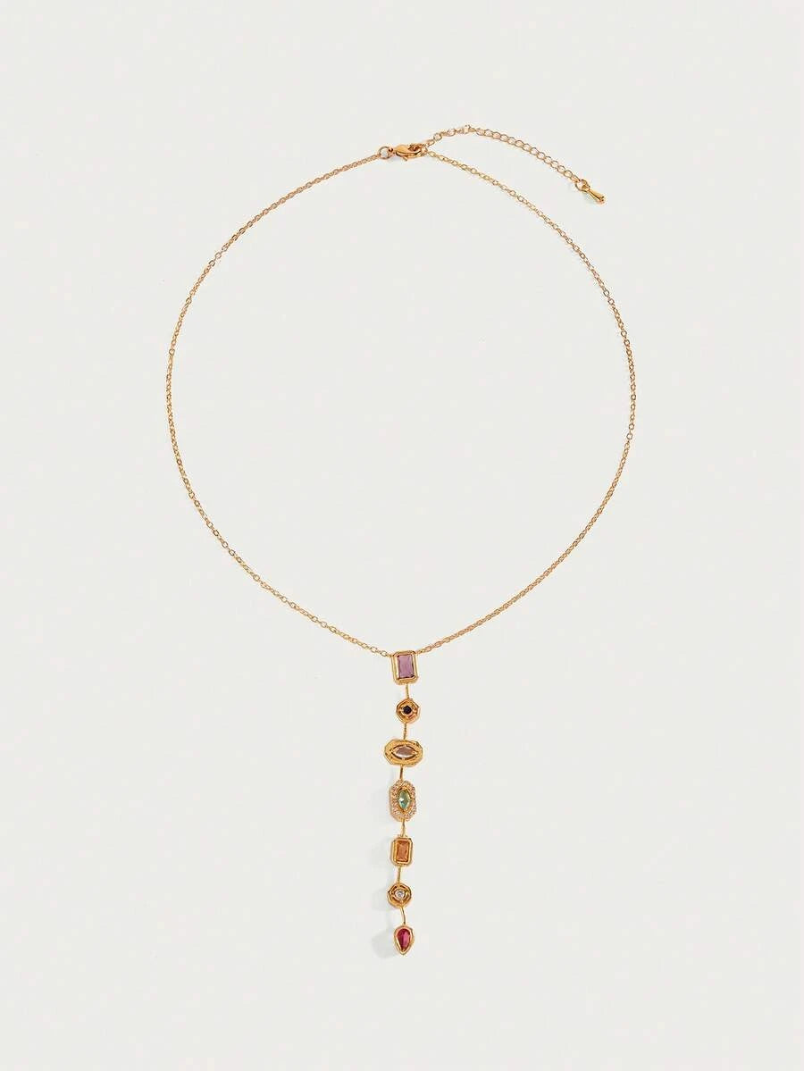 Glisma Gold Pendant Necklace
