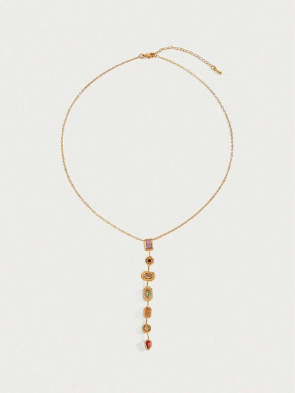 Glisma Gold Pendant Necklace