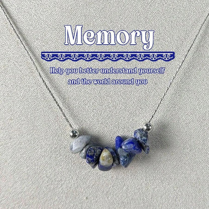 Natural Lapis Lazuli Stone Necklace