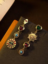 Vintage Avant-Garde Eye Earrings