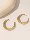 Vintage Bohemian Geometric Hoop Earrings