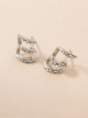 Vintage Resin U-Shaped Earrings