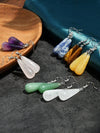 Bohemian Natural Stone Pendant Earrings