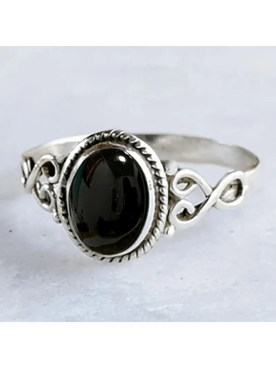Retro Turquoise Howlite Ring