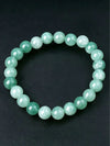 Natural Green Jade Beaded Bracelet