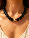 Colorful Square Resin Bead Necklace