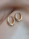 Old Money Teardrop Hoop Earrings