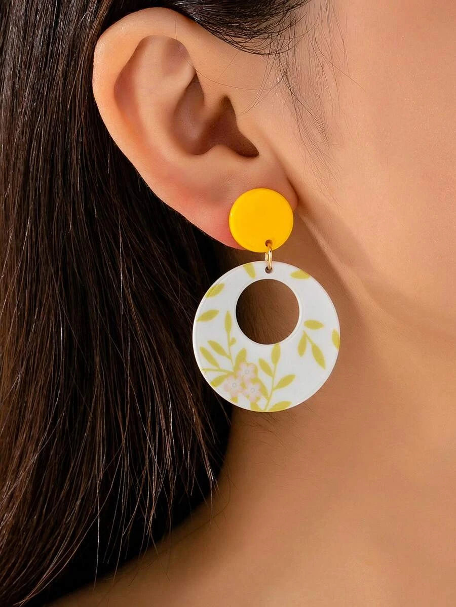 Elegant Black Drop Earrings