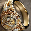 Plated Copper Zirconia Ring