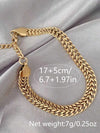 Waterproof Stainless Steel Wheat Chain Beach Bracelet