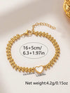 Waterproof Stainless Steel Wheat Chain Beach Bracelet